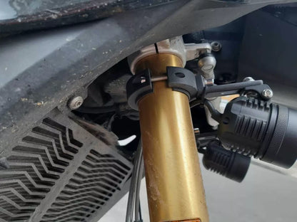 BASES EN ALUMINIO PARA BARRAS DE MOTO