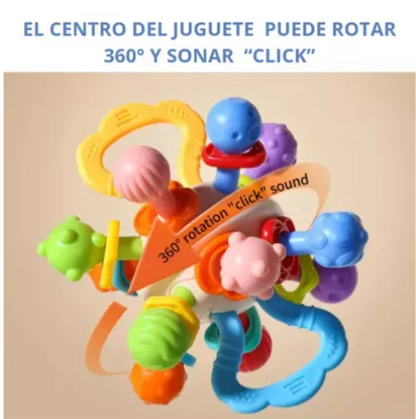 Juguete Sensorial Montessori Rasca Encia